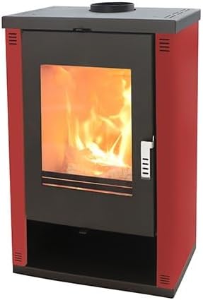Nana IF Kaminofen, 9 kW, 83 kg, Bordeaux/Schwarz