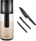 Hurom H400 Entsafter, 550 ml, Schwarz/Beige