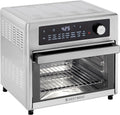 West Bend Backofen, Silber/Schwarz, verstellbar, mit LED, aus Metall