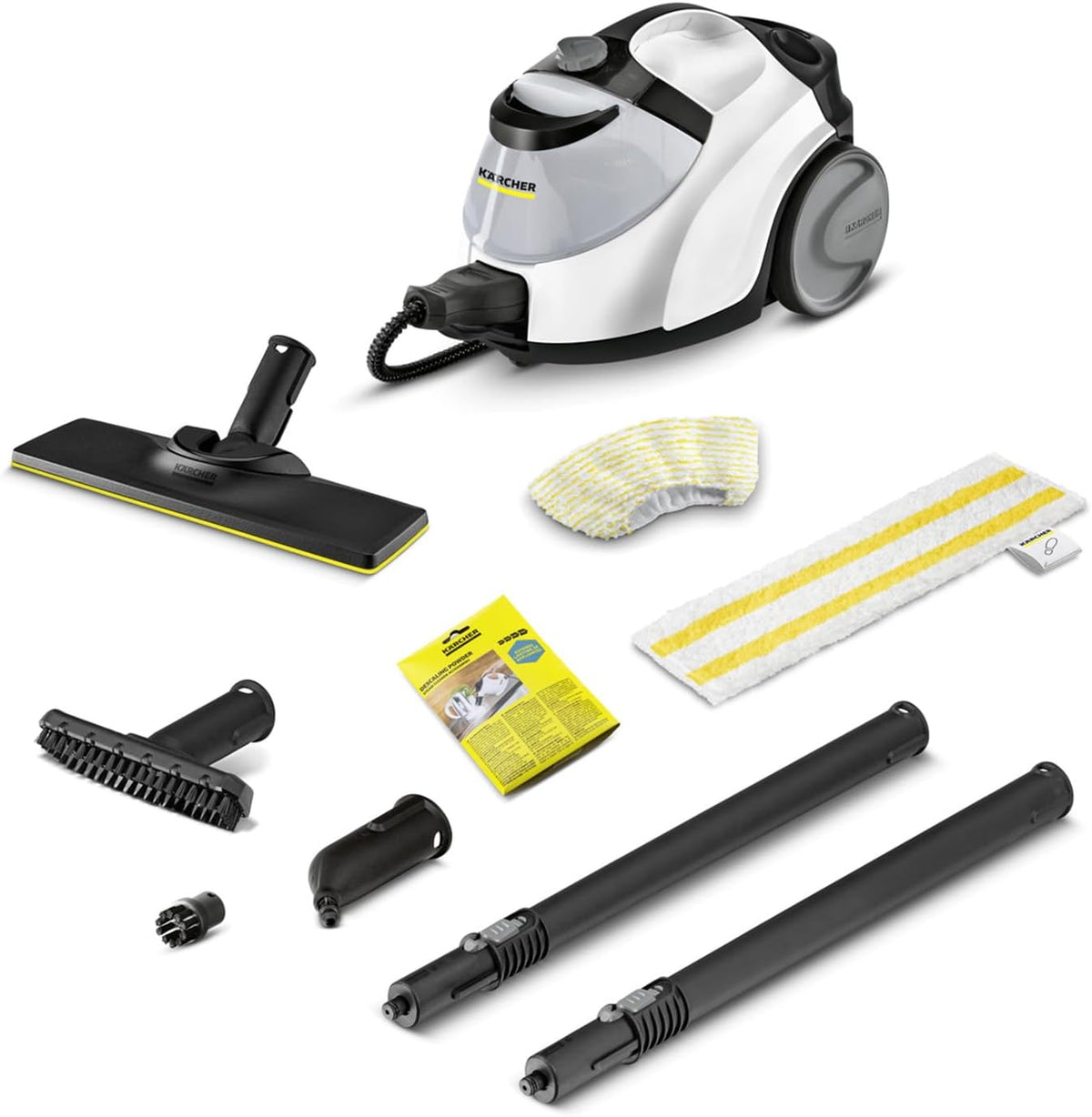 Karcher Dampfreiniger, 0,5 l, 1,5 l, 4,2 bar, Schwarz/Weiß