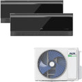 Belvit R32 Klimaanlage, 5,3 kW, 2,6 kW, 18000 BTU, mit WLAN, Schwarz/Weiß