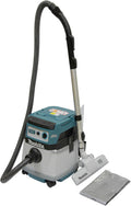 Makita DVC155LZX2 Staubsauger, 15 L, ohne Akku, ohne Ladegerät, Blau/Schwarz/Silber