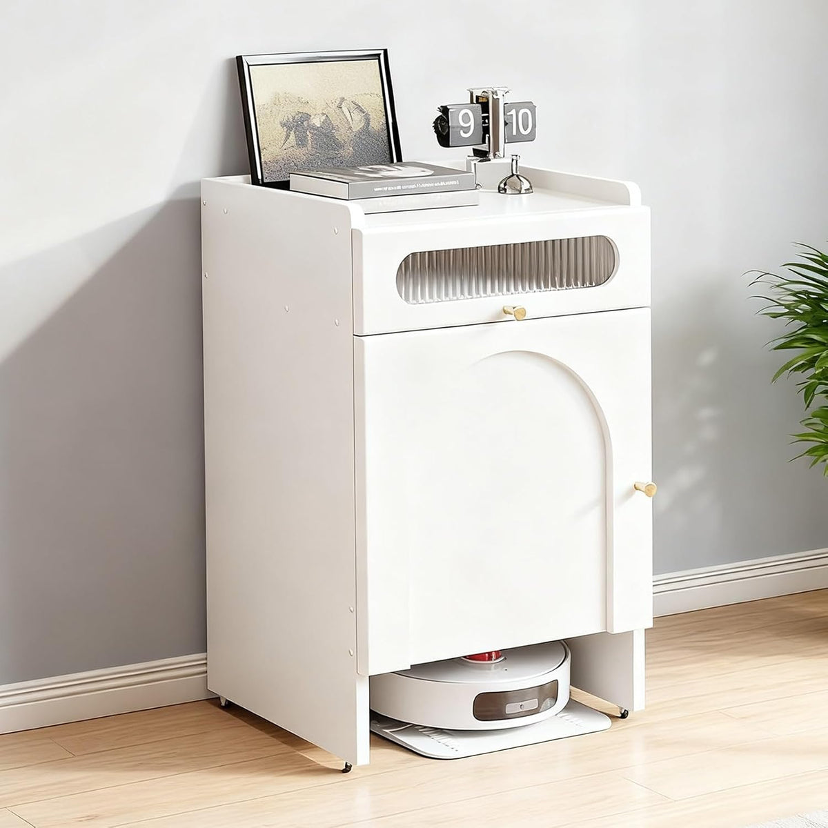Saugroboter, für das Wohnzimmer und das Schlafzimmer, Weiß, WQXylbrent