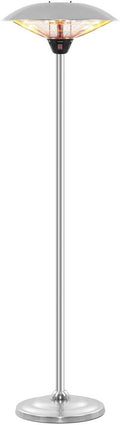 TROTEC IP34 Elektroheizkörper, 1500 W, 3000 W, für die Terrasse, Silber