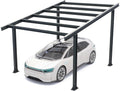 Carport, aus Stahl, Anthrazit, TODOME