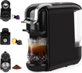 Kaffeemaschine Espresso, 19 Bar, Schwarz, DIVINOCAFFÉ
