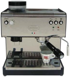 Quickmill MOD.02835 Espressomaschinen, Silber/Schwarz