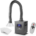 Absauganlagen & Luftreiniger FE-150, 150 W, Schwarz/Weiß, aus Stahl, STAHLWERK
