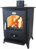 Nana IF Kaminofen, 7.5 kW, 58 kg, leicht zu installieren, Schwarz