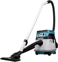 Makita DVC157LZX3 Nass- und Trockensauger, 15 L, ohne Akku, ohne Ladegerät, Petrol/Weiß