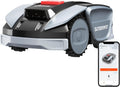 Sunseeker S3 Mähroboter, mit App-Steuerung, ohne Begrenzungskabel, mit KI-Erkennung, Schwarz/Grau/Rot