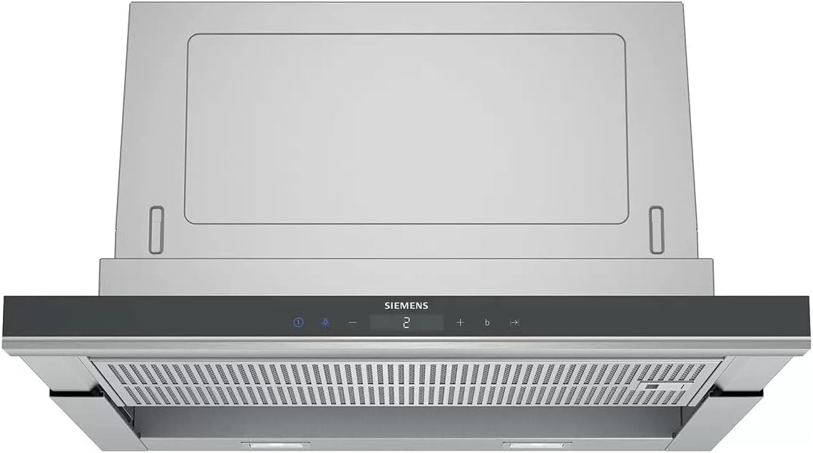Siemens LI67SA671 Flachschirmhauben, mit LED, aus Edelstahl und Stahl