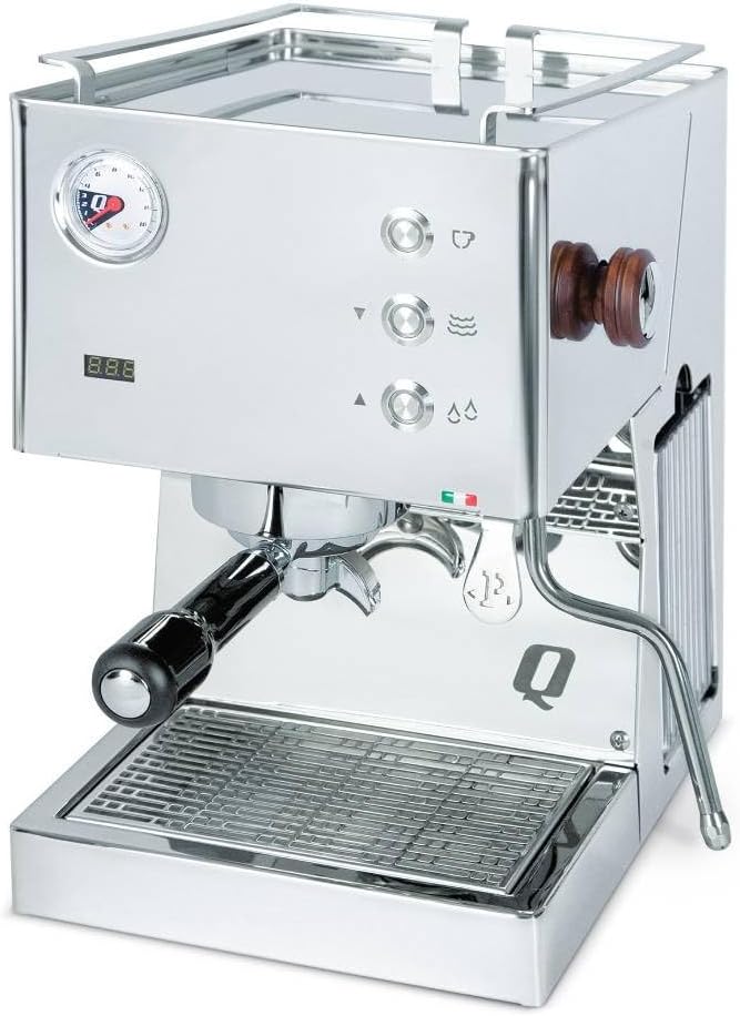 Quickmill Nassschleifer, aus Edelstahl und Stahl, Silber