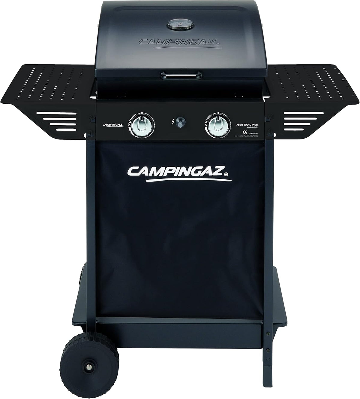Campingaz Erdgasgrills, 7,1 kW, 2,1 kW, klappbar, für Camping, Schwarz