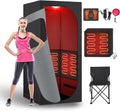Fulove Sauna, wasserdicht, Schwarz/Grau/Rot