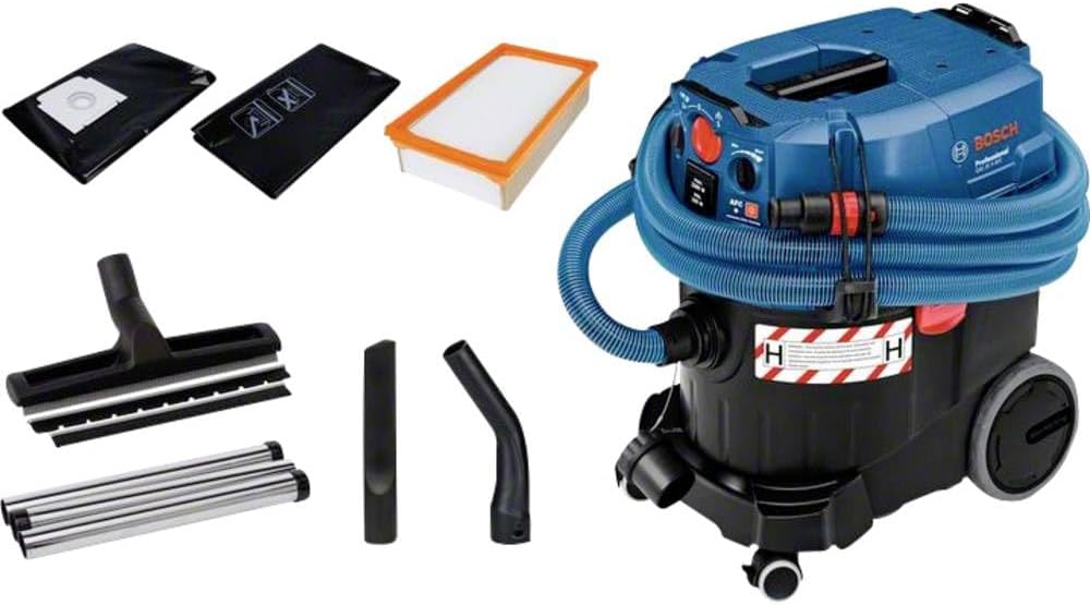 Bosch Professional Nass- und Trockensauger, 35 L, 230 V, Blau/Schwarz