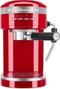 KitchenAid KES6503 Kaffeevollautomat, Rot, aus Metall