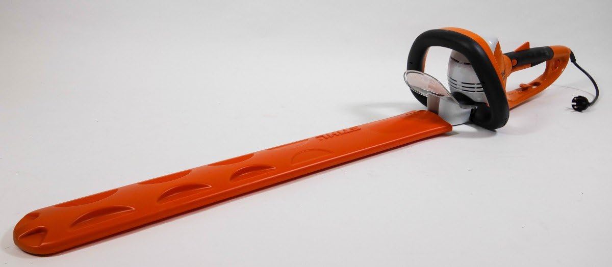 Stihl HSE 81 Geräuscharme Elektro Heckenschere, 650 W, 70 cm, Orange/Schwarz