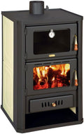 BALKAN ENERGY W15 Backofen, 19.4 kW, Schwarz/Beige