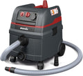 Starmix L-1625 Nass- und Trockensauger, 25 l, 1600 W, 5 m, für die Werkstatt, Grau/Rot
