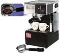 Quickmill Kaffeemaschine, Schwarz/Silber