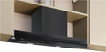 Neff D97XDP2S0 Dunstabzugshaube, 90 cm, mit Stauraum, aus Glas, Schwarz