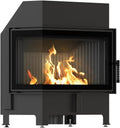 kratki ZIBI ECO 9 Kamine, 9,9 kW, Schwarz