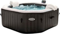 Intex 28458EX Whirlpool, 201 × 71 cm, Schwarz/Weiß