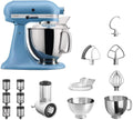 KitchenAid Küchenmaschine, für die Küche, Blau/Silber