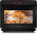 OUNIN in-1 Backofen, 24 L, Schwarz, mit LED, mit Stauraum, aus Edelstahl und Stahl
