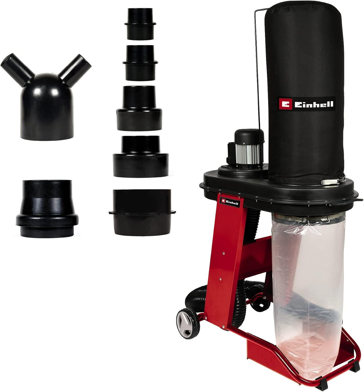 Einhell Absauganlage TE Staubsauger, Schwarz/Rot