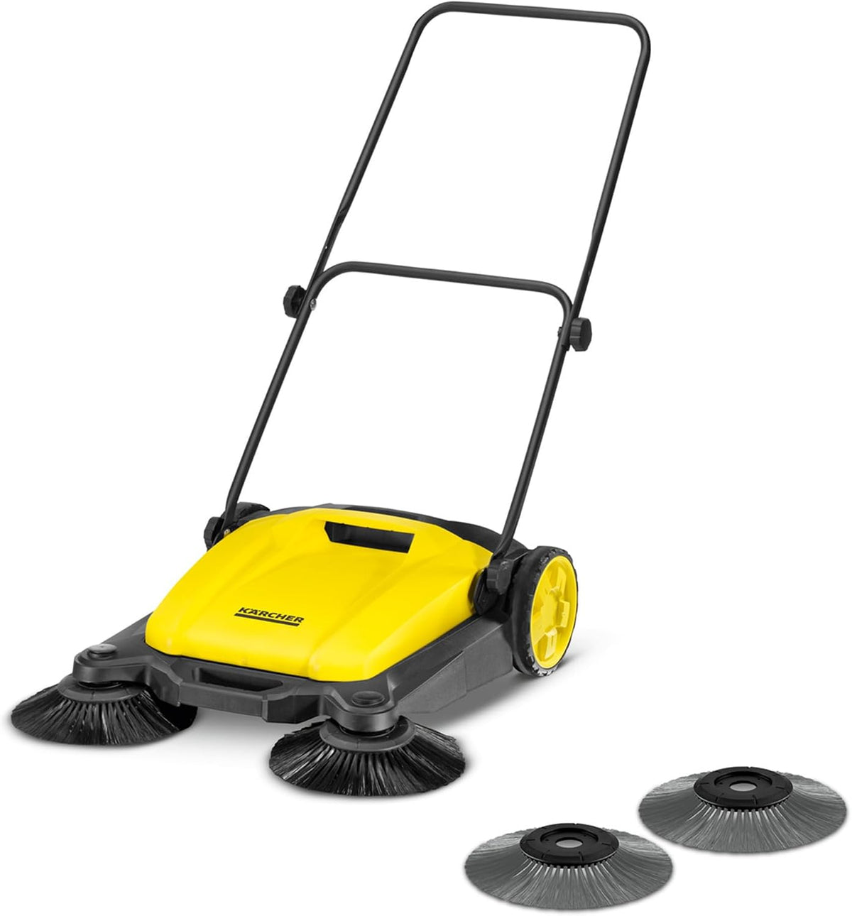 Karcher in-1 Kehrer, 16 l, 1.800 m², 650 mm, Gelb/Schwarz