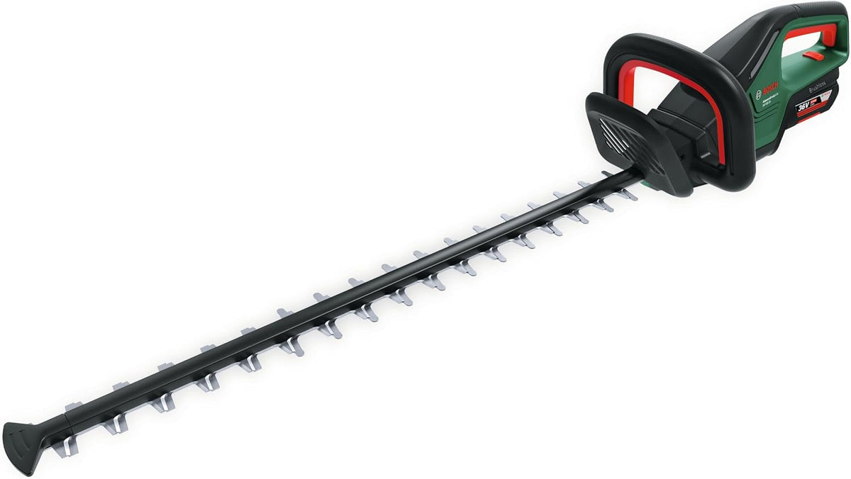 Bosch Heckenschere, 36 V, 65 cm, mit USB, bürstenlos, Schwarz/Grün/Rot