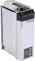 ZJchao Sauna, 3 KW, 220 V, aus Edelstahl und Stahl, Silber/Schwarz
